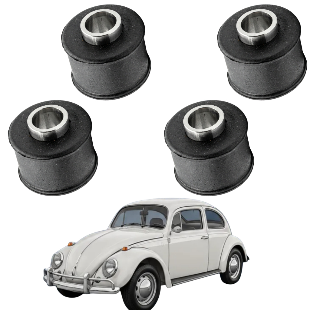 Bucha ( Jogo ) Borracha Amortecedor Fusca Brasilia Kombi