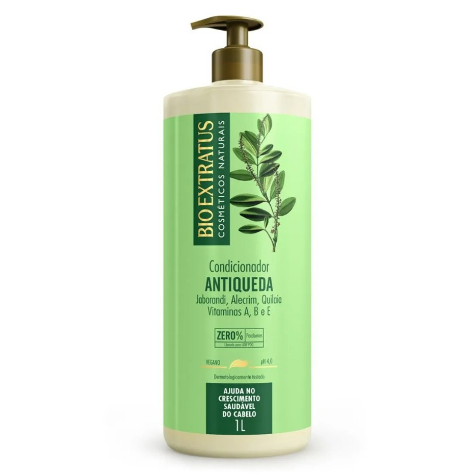 Condicionador Jaborandi Bio Extratus Antiqueda Fortalecedor Crescimento Capilar 500ml ou 1L