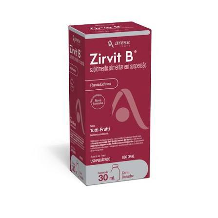 Zirvit B 30 mL – Suplemento Alimentar Líquido