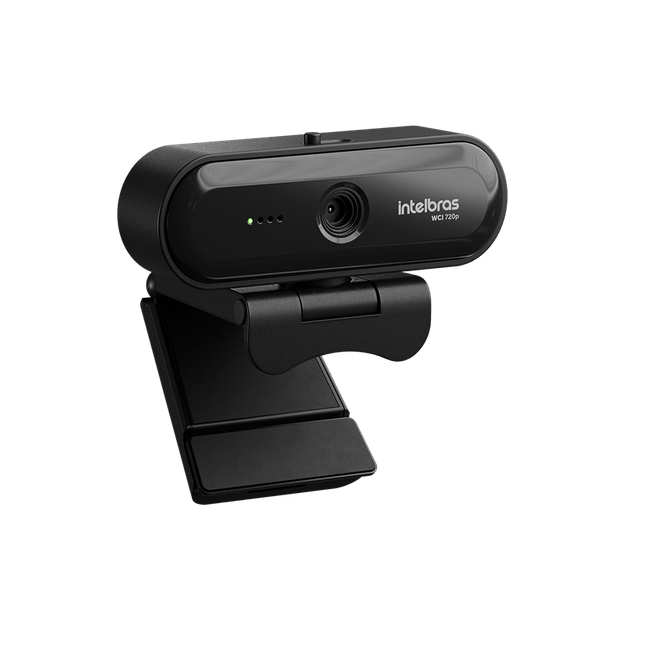 Webcam HD Intelbras WCI 720P Microfone Integrado USB Plug e Play para PC Notebook Original
