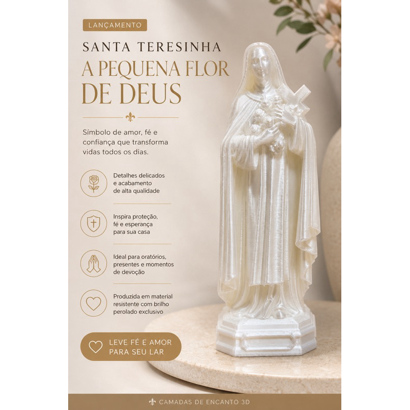 Imagem de Santa Terezinha |católico imagens lembrancinhas de casamento aniversário encontros batizado