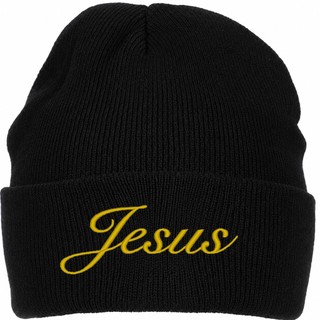 Touca Gorro Jesus Cristo Bordado Unissex Frio Inverno