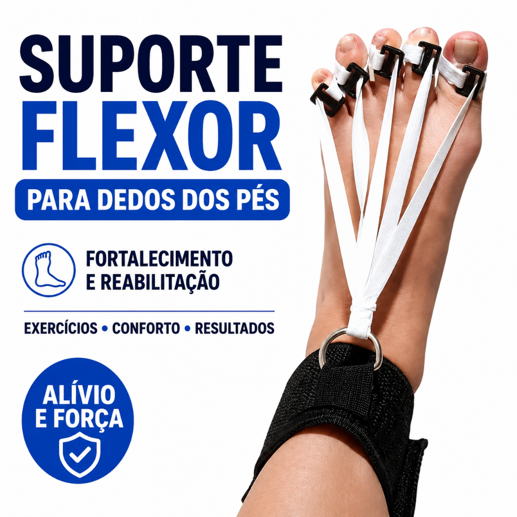 Suporte Flexor Dos Dedos Dos Pés Equinos Fascite E Esporao