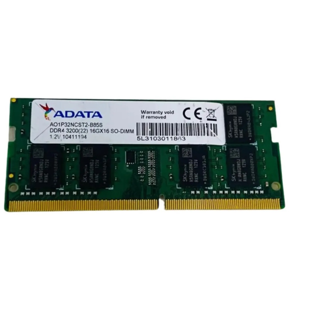 MEMORIA NOTEBOOK DDR4 16GB ADATA 3200mhz OEM