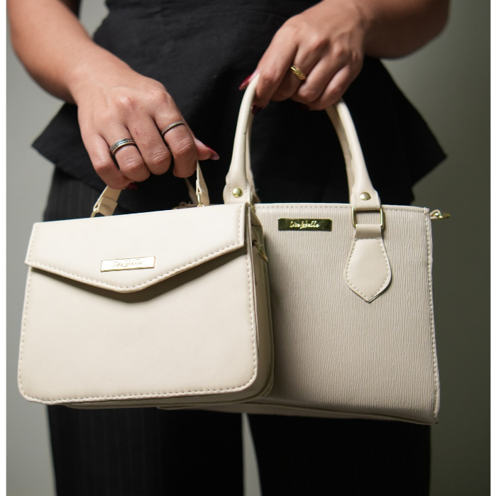 Kit 2 Bolsas Femininas Uselabelle Transversal De Mão Elegante Blogueira