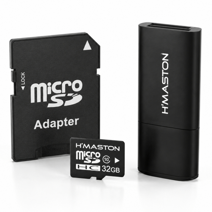 Cartão de Memória Micro SD 32GB Memória Flash Alta Velocidade para Celular Tablet Câmera H'Maston HM-M32