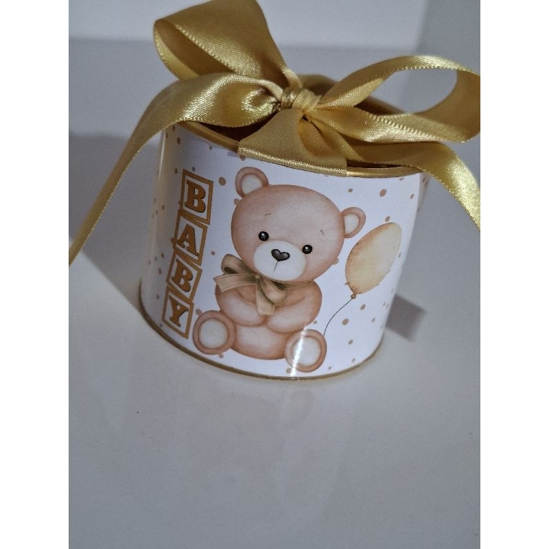 Kit tubolatas personalizadas 5x6 • Lembrancinha Maternidade • Chá Revelação  • Batizado • Chá de Bebe • Vários Temas