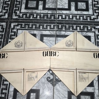 Forma gabarito para fabricação de pipas modelo Bicão de 60 cm