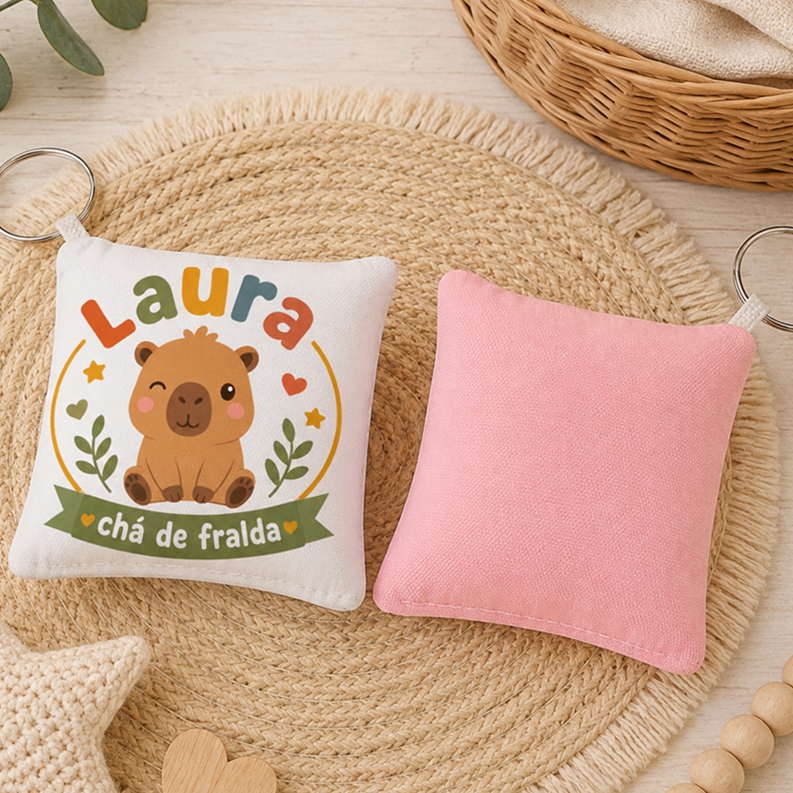 Almochaveiros | Personalizado Festa Infantil Tema Personagens Lembrancinha Mesversário Chá Fralda Aniversário | Chaveiro