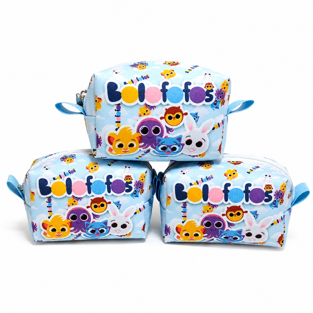kit C/30 Porta Moeda Box Personalizado Bolofofos Lembrancinhas de Aniversário Nascimento Batizado