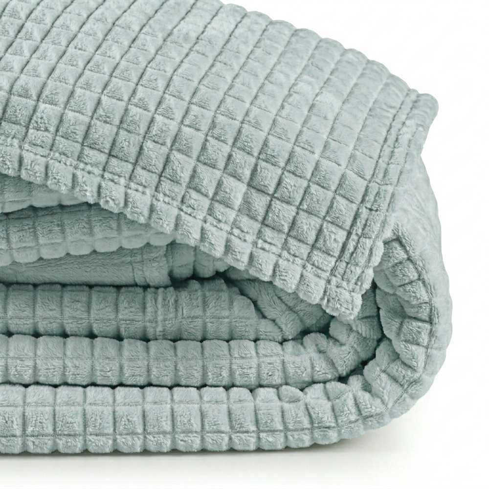 Cobertor Manta Flannel Super Macio Casal Queen King 240g/m² Diamond
