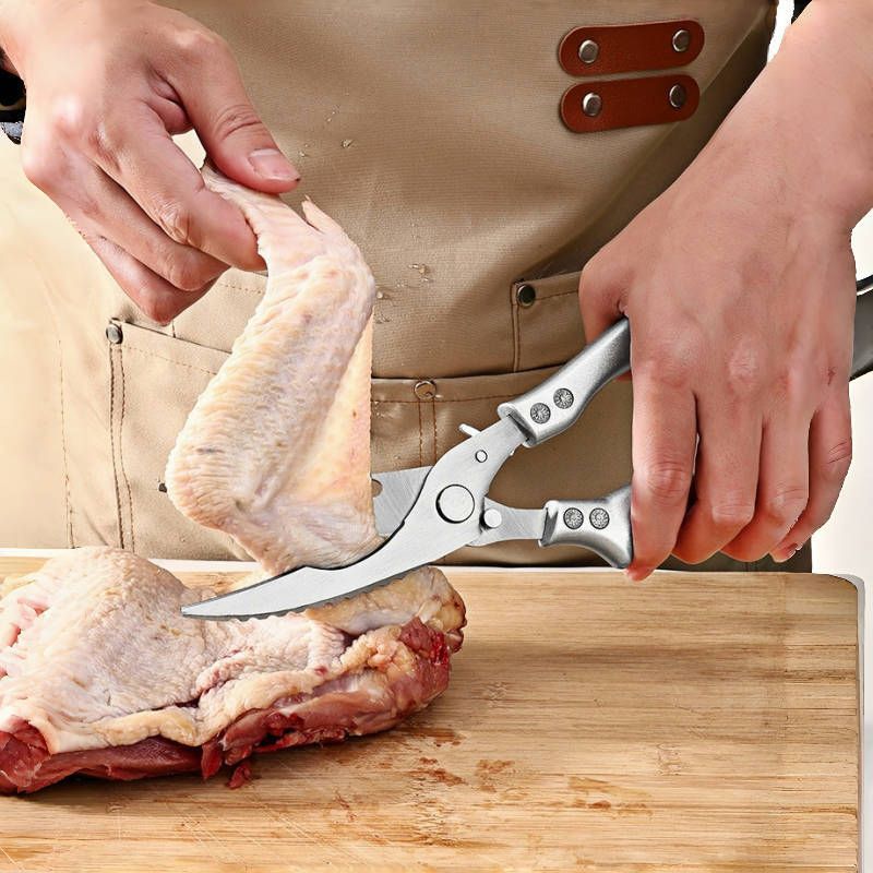 Tesoura Multifuncional Para Corte Alimentos Legumes Peixes Frangos Verdura