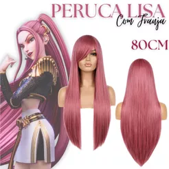 PERUCAS LISAS WIG SEM/COM FRANJA - 80CM 300GR