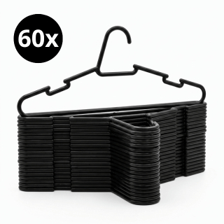 60 unidades cabide redondo resistente adulto - Kaziva