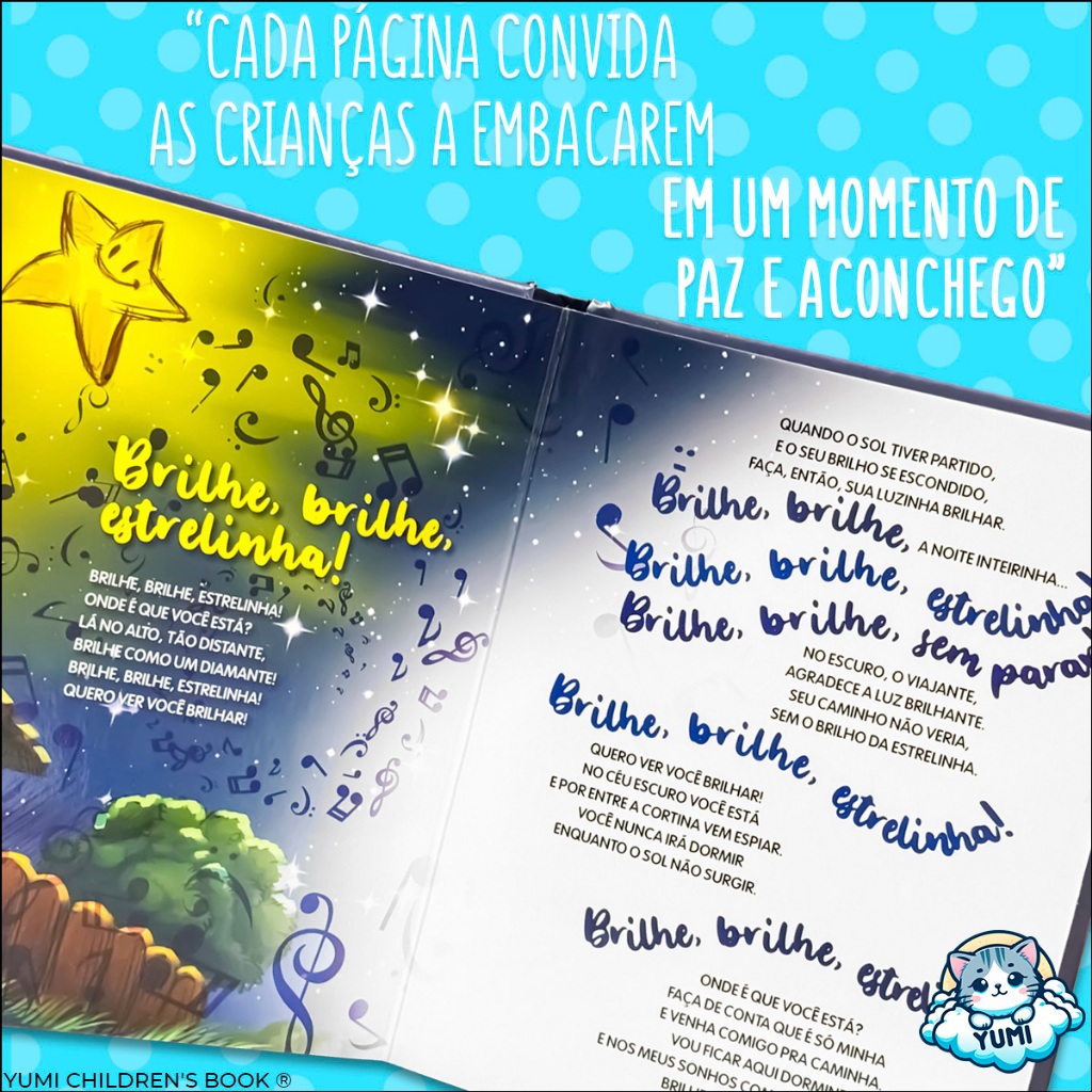 Livro de Bebê Cantigas de Ninar – 5 Belas Canções para a Hora de Dormir Almofadado · foto 2
