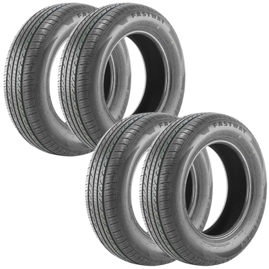 Jogo 4 Pneus 185/60 R15 XBRI Fastway F1 84H Aro 15 Novos