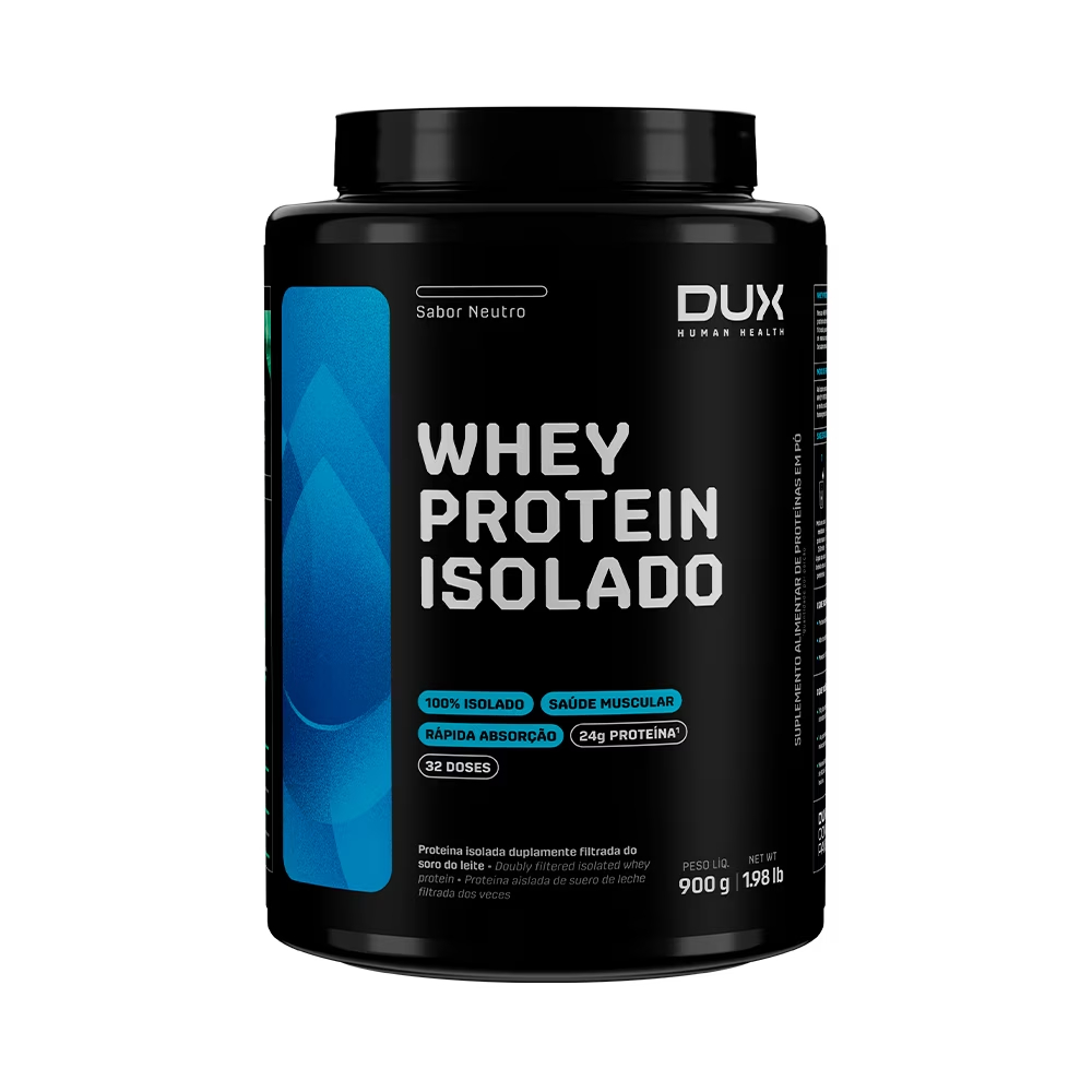 Whey Protein Isolado Pote 900g - Dux Nutrition