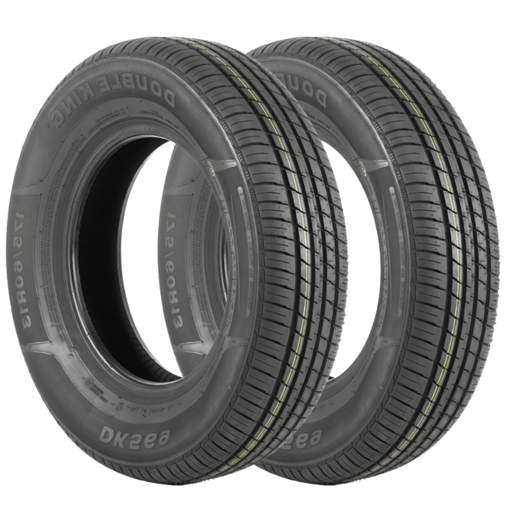Kit 2 Pneus 175/60 R13 Double King DK569 77H Aro 13 Novos