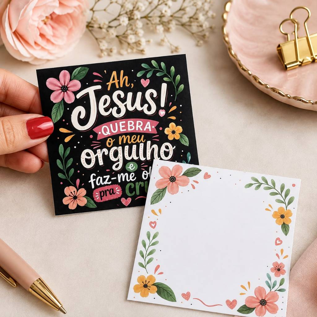 Kit Bloquinho de Notas Personalizado Com Nome e Tema Lembrancinha Aniversário Maternidade Corporativo 9X9 cm