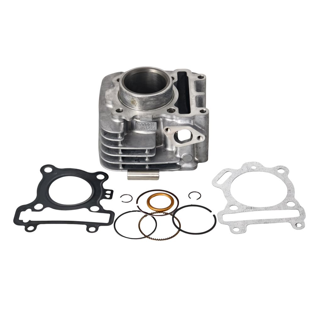 Kit Cilindro Motor Crypton 115 2009 Até 2016 Pistão Anéis Pino Travas Junta