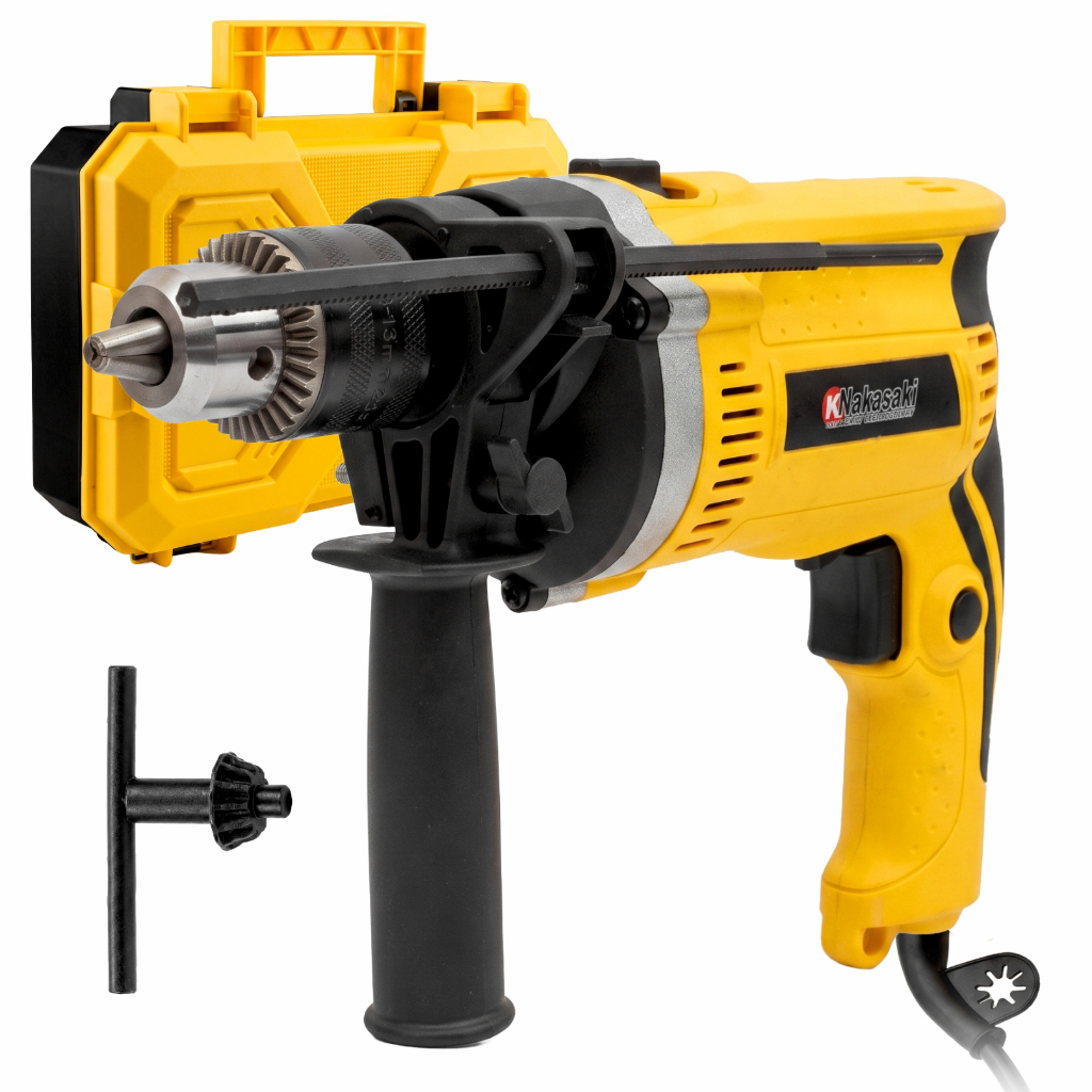 Furadeira Variável e Reversível 900W 1/2 pol. de Aperto Rápido e Controle Veloci