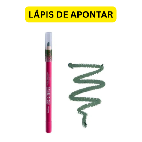 Lápis verde oliva APONTÁVEL Game On Ruby Rose cor Jump