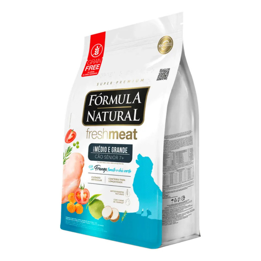 Fórmula Natural Fresh Meat Cães Senior Médio Frango 12kg — imagem 2 de 2