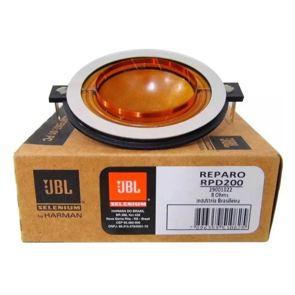 Reparo Driver D200 Original Corneta Cone Rpd200 8 Ohms Jbl