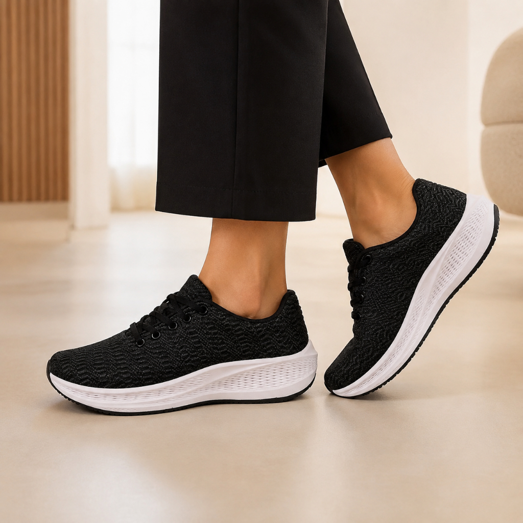 Tênis Feminino Zumba Academia Caminhada Pilates Leve Confortável Casual Fitness Treino Macio Respirável Leve