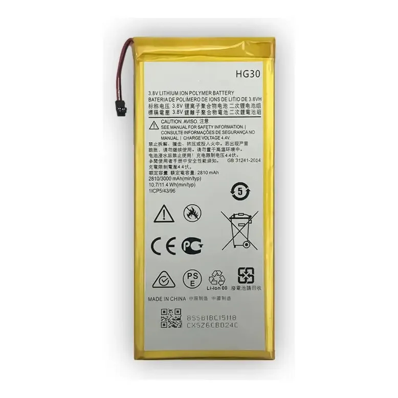Flex de carga hg30 Moto G6 G5s E G5s Plus