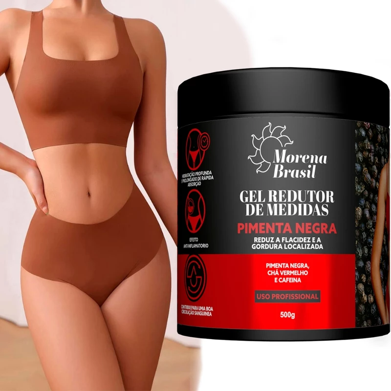 Gel Massageador Corporal Profissional 500g com Pimenta Negra — foto 3