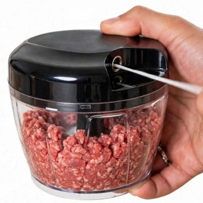 Imagem Processador Triturador de 500ML/ Grande de alimentos manual 3 ORIGINAL LINE