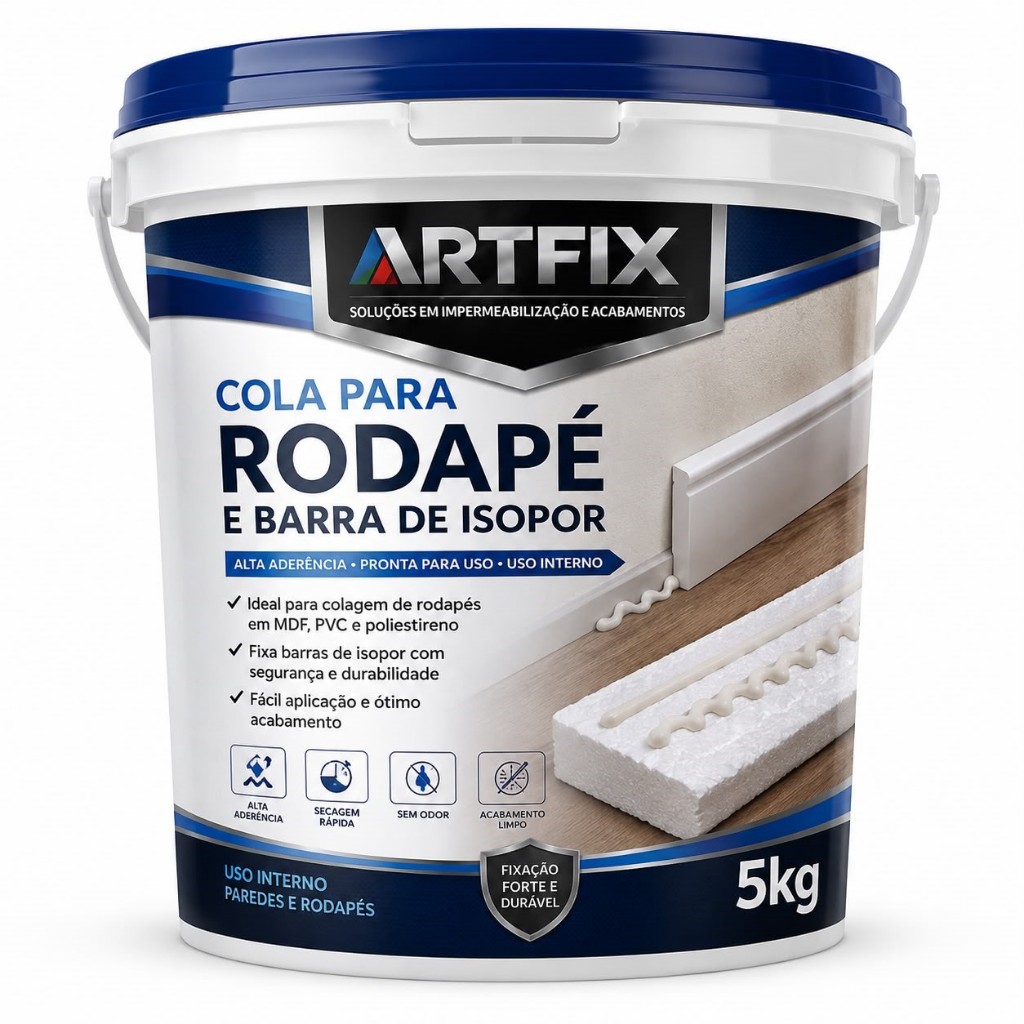 QUEIMA DE ESTOQUE Cola Isopor para Rodapés e Molduras – Melhor Preço — imagem 2 de 2