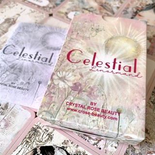 Celestial Lenormand - Baralho Cigano Rosa - em Inglês (livreto em japonês)