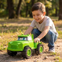 Carrinho Picape Brinquedo Super Truck Caminhão Carro Grande 34cm Menino - Cert. INMETRO - QUEEN SHOP