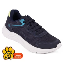 Tênis Infantil Esportivo Klin Original New Sport Azul Marinho – Cadarço Elástico e Super Leve