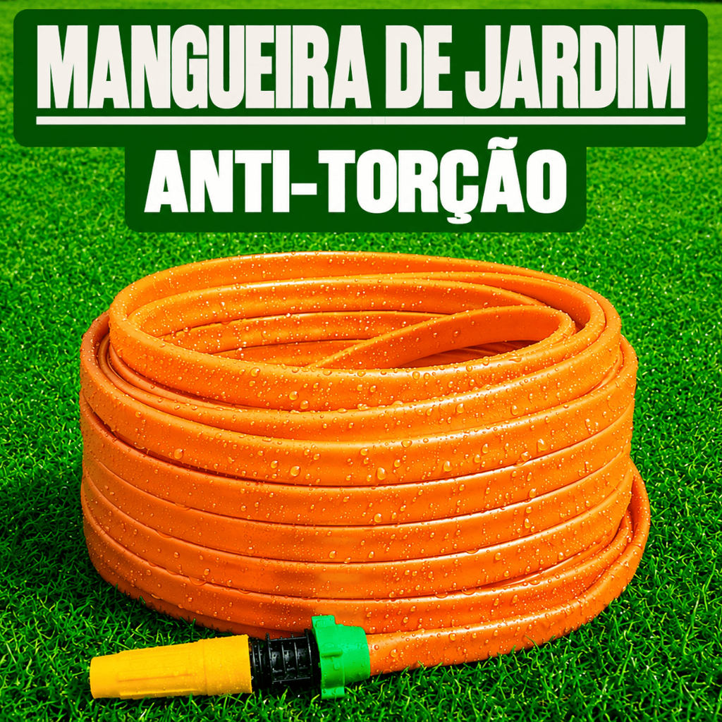 Mangueira de Jardim Anti Torção Flexivel Não Dobra Reforçada 5/10/15/20/25/30/35 e 50 Metros
