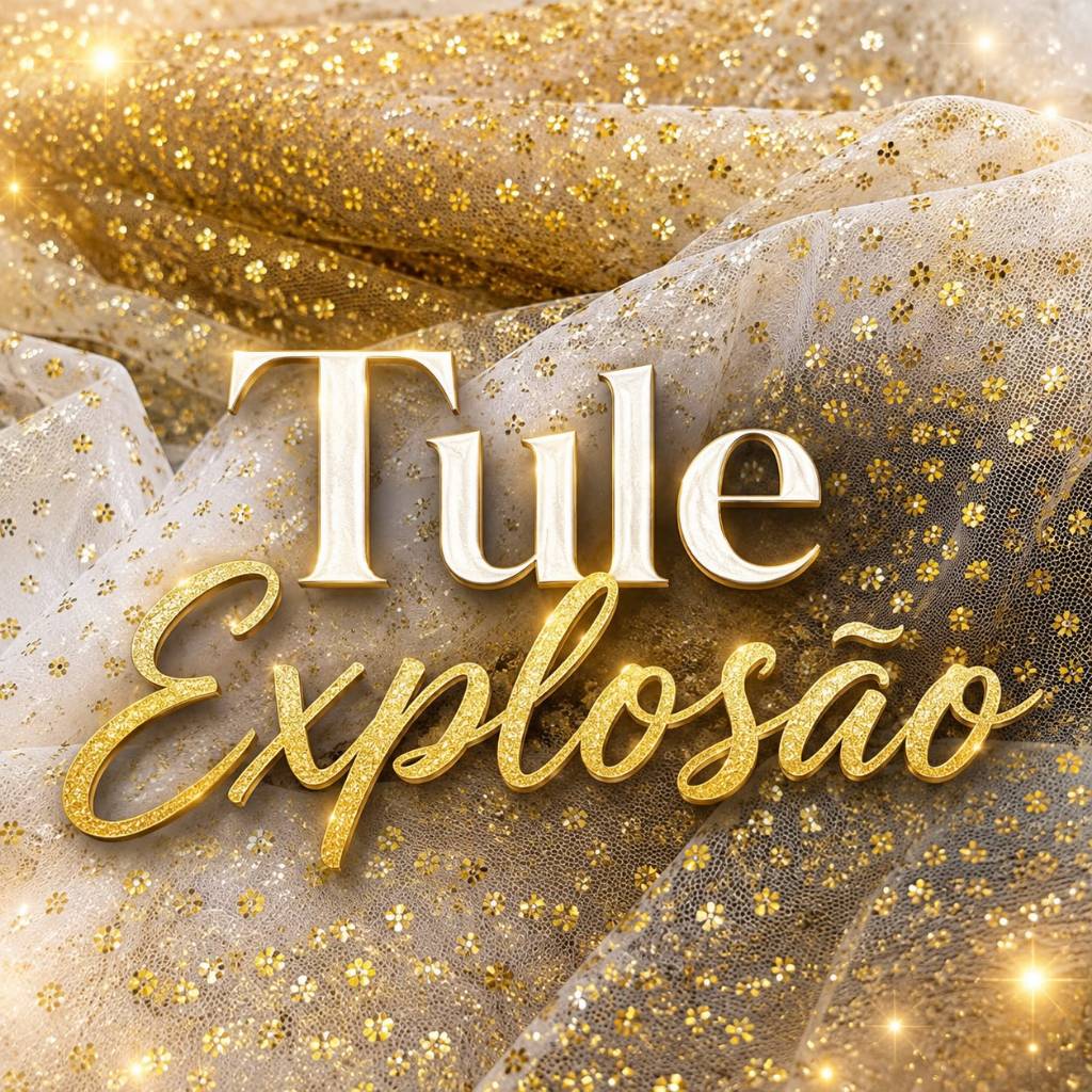 4 Metros De Tecido Tule Explosão Gliter Flocado (4m x 1,50m) de Largura Várias Cores!