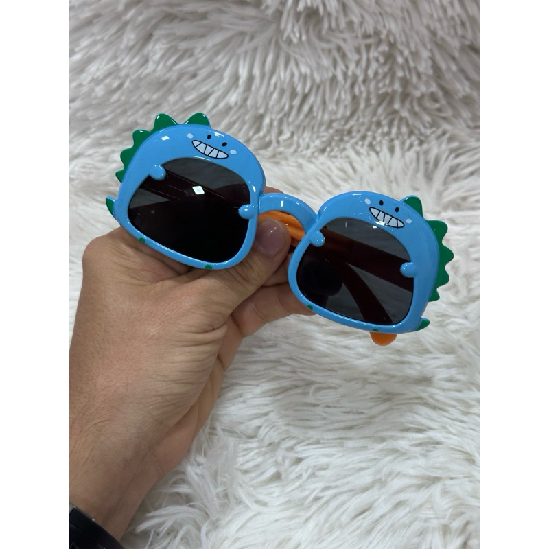 Óculos infantil Decorativos Fofos de Dinossauro de Desenho Animado - Várias Cores e Estilos, Modernos e Fashion