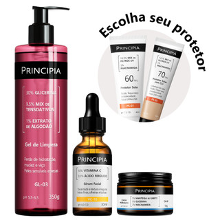 Principia Kit Essencial GL-03 + CH + VC + PS-01 FPS 60 ou PS-05 FPS 70