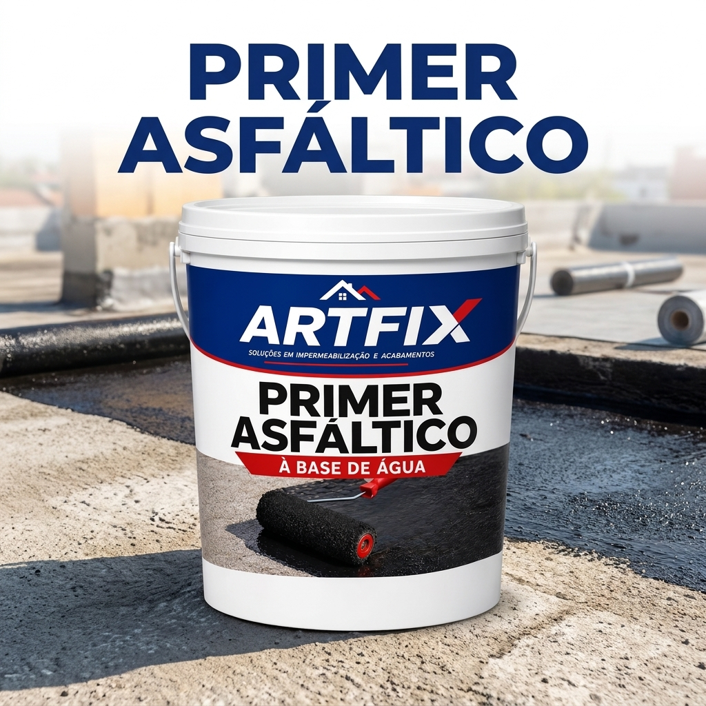 Primer 3,6L para Superfície - Indicado para Aplicação de Manta Asfáltica