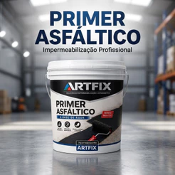 Primer Asfáltico 3,6L para Mantas e Fitas - Alta Aderência, Fixação e Resistência
