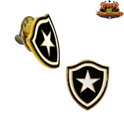 BOTON OFICIAL PIN ESCUDO BOTAFOGO