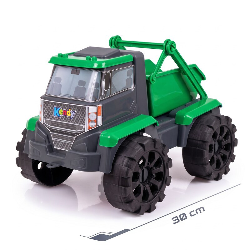 Caminhão Forte Carrinho Grande de Construção 30cm Brinquedo Bombeiro Betoneira Caçamba | QUEEN SHOP