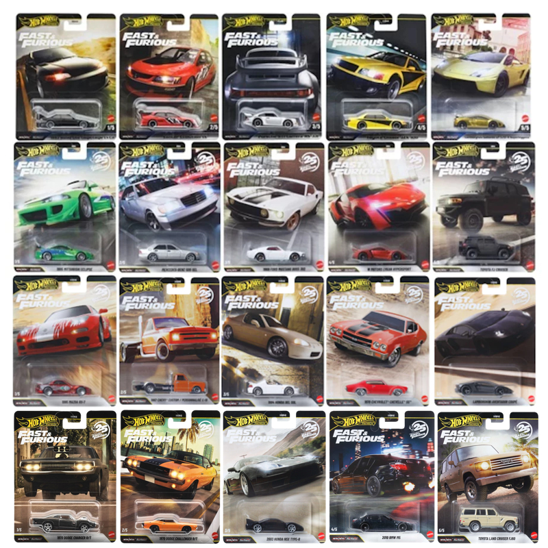 Carrinhos Hot Wheels Premium Velozes e Furiosos - Mattel