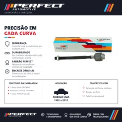 Barra Axial de direção Fiorino Uno 1992 a 2012 – Perfect BRD4547