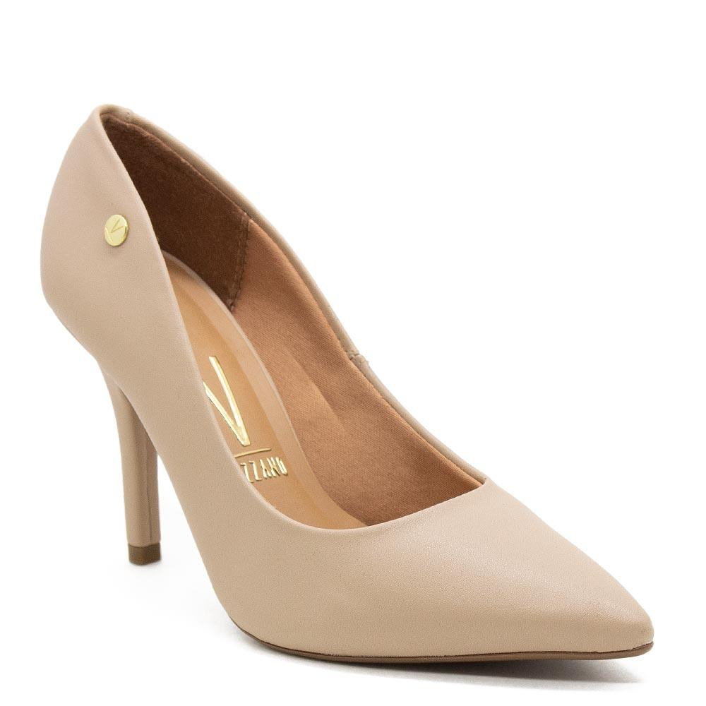 Sapato Scarpin Feminino Vizzano Salto Alto Elegante Clássico Social Confortável para Trabalho Festa Eventos