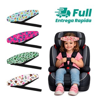Faixa Apoio Suporte Cabeça Bebe Conforto Cadeirinha Carro