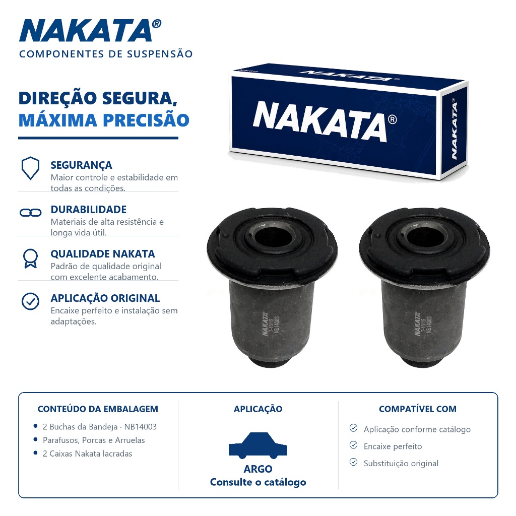 Par Bucha da Bandeja ARGO Original Nakata