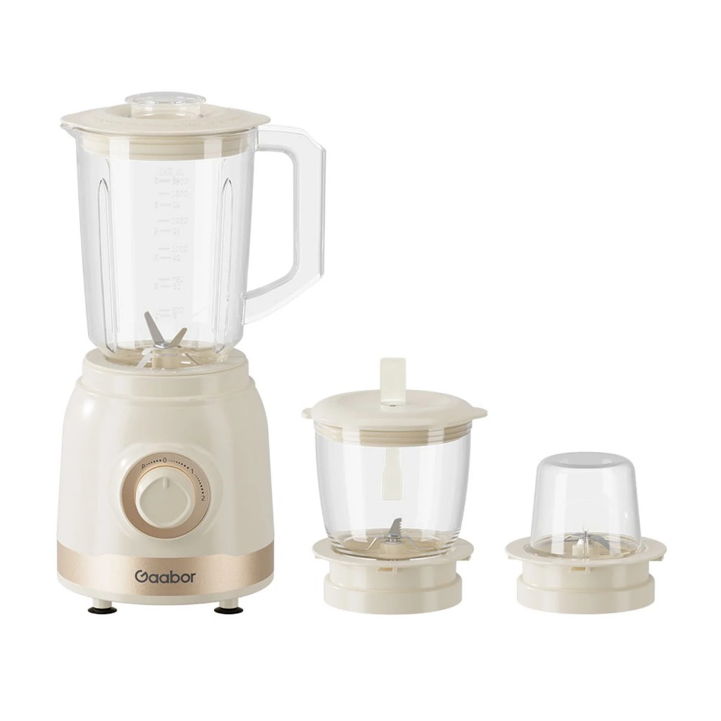 Imagem Liquidificador Multiprocessador Gaabor 3em1 Retrô Creme 220v